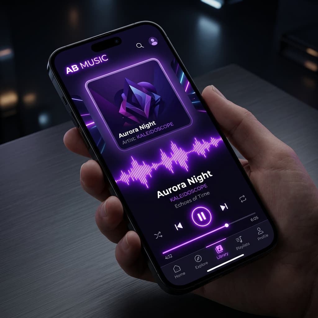 ABmusic Android music player screenshot